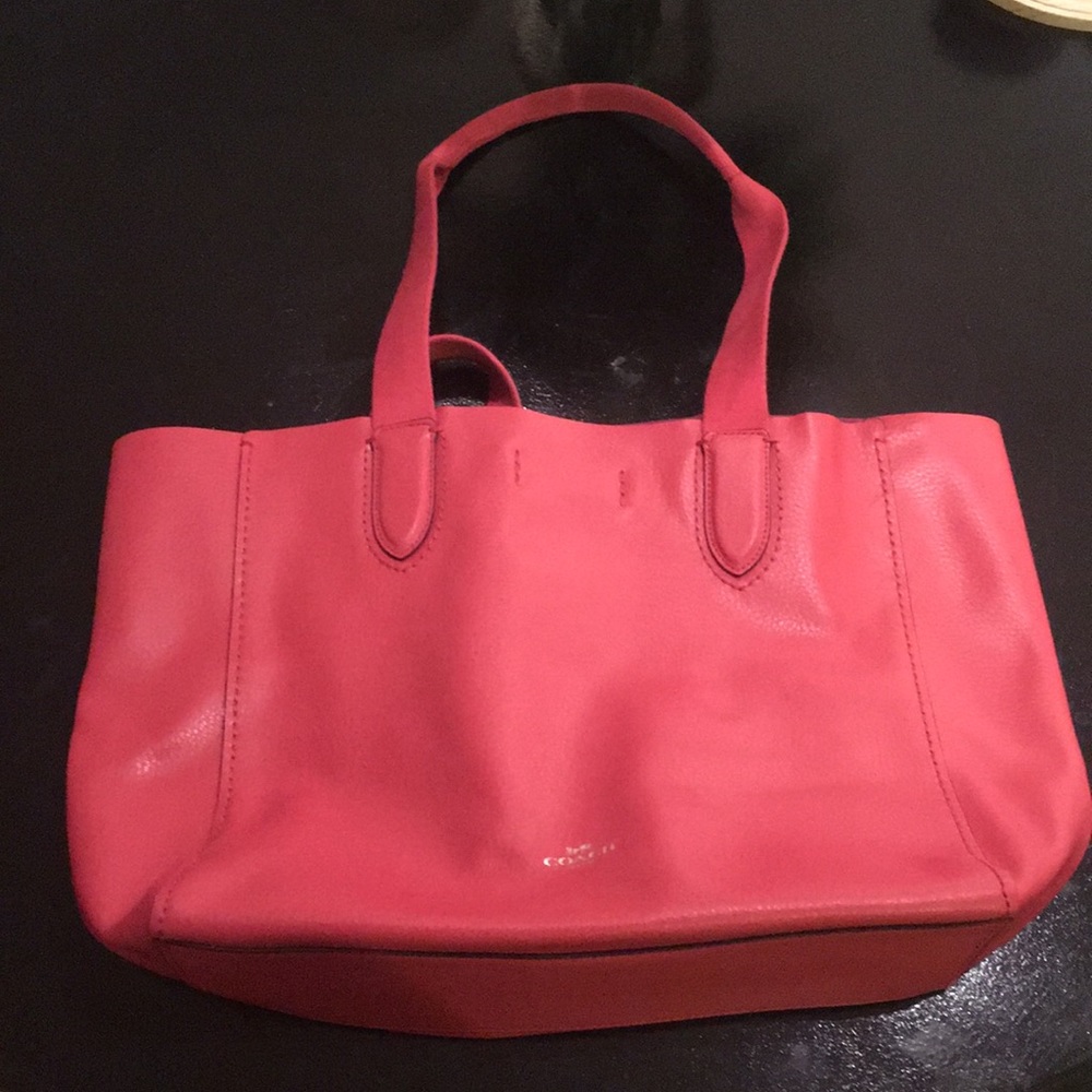 Coach pebble leather Derby Tote